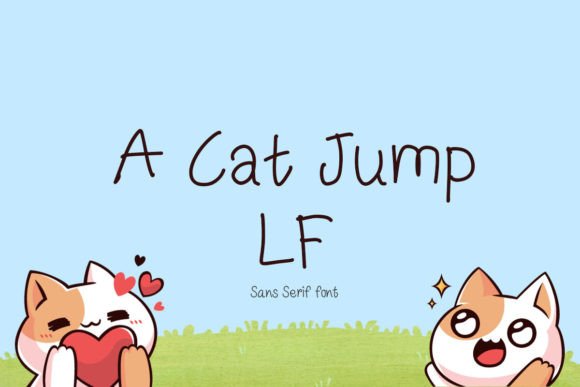 A Cat Jump Lf: A Versatile Sans Serif Font for Editorial Design