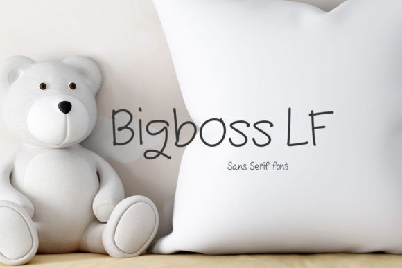 Bigboss Lf: A Playful Font for Branding Projects