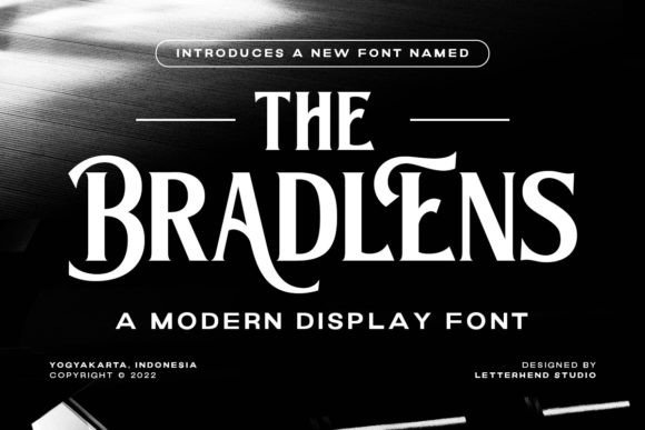 Branding with The Bradlens: A Serif Font That Elevates Your Business
