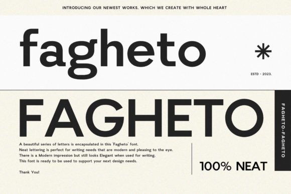 Fagheto: The Serif Font That Elevates Your Brand’s Visual Story