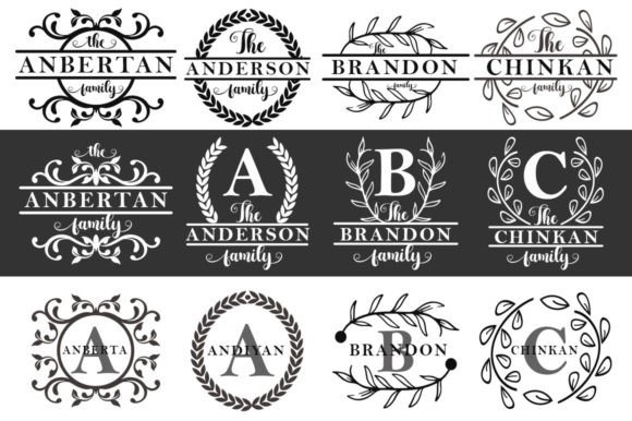 Family Monogram: A Timeless Font for Digital Branding