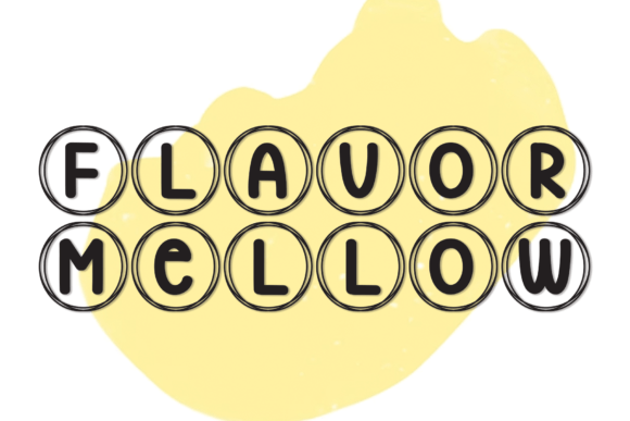 Flavor Mellow: A Decorative Font for Modern Web Design