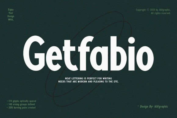Getfabio: The Font That Elevates Every Campaign