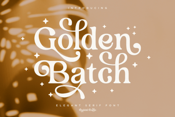 Golden Batch: A Serif Font That Elevates Editorial Design