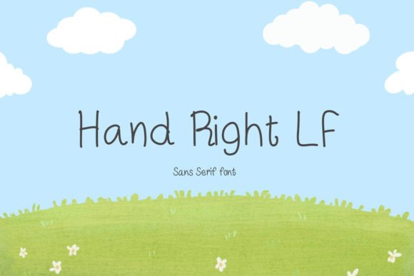 Hand Right Lf: A Font That Brings Joy to Every Project