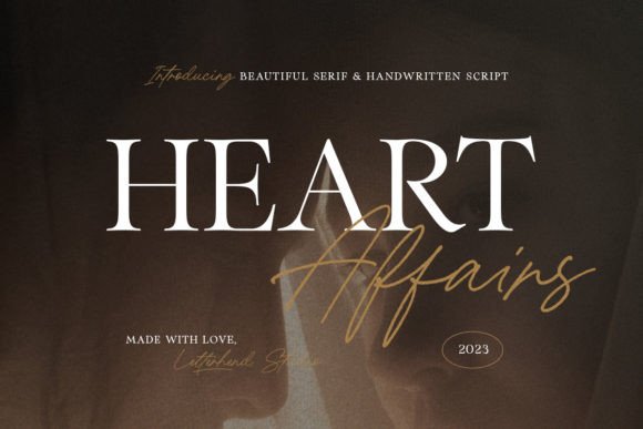 Heart Affairs: A Serif Font That Elevates Digital Branding