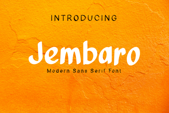 Jembaro: A Versatile Sans Serif Font for Crafters and Designers