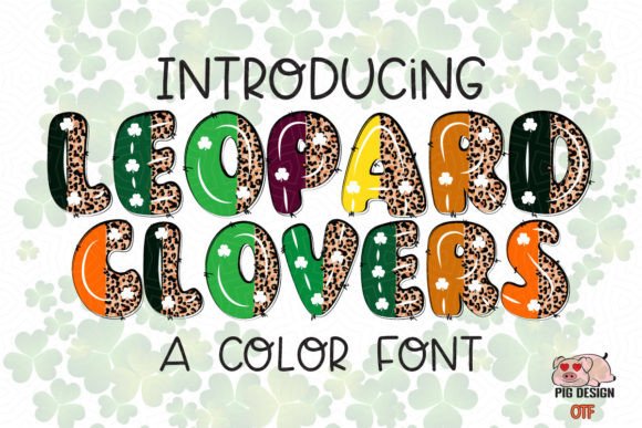 Leopard Clovers: A Font That Brings Whimsy to Every Project