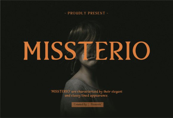 Missterio: A Serif Font That Elevates Branding