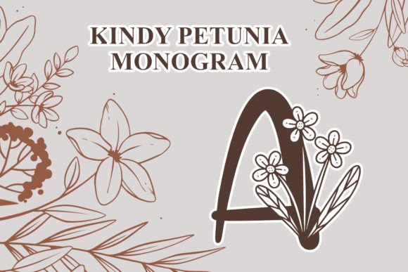 Monogram Kindy Petunia