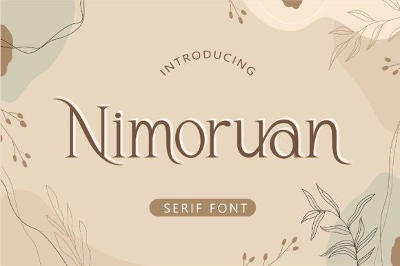 Nimoruan: A Serif Font for Editorial Sophistication