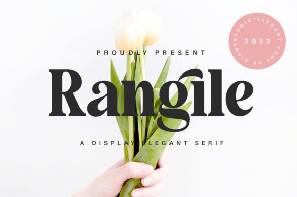 Rangile: A Serif Font That Elevates Brand Campaigns