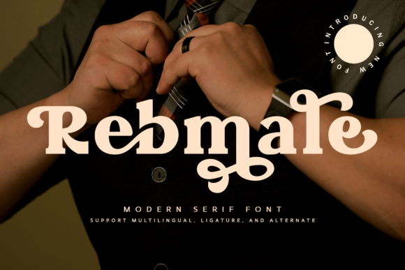 Rebmale: A Serif Font That Elevates Web Design