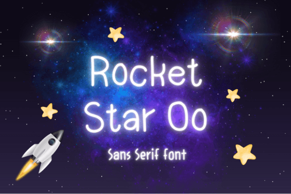 Rocket Star Oo: A Font for Digital Creativity