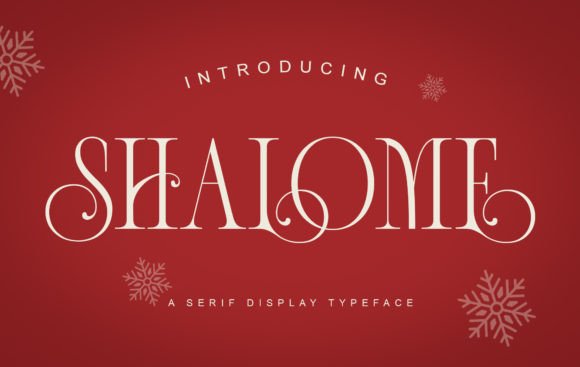 Shalome: The Serif Font That Elevates Your Brand