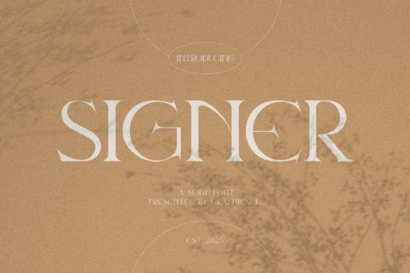Signer: A Serif Font That Elevates Digital Branding