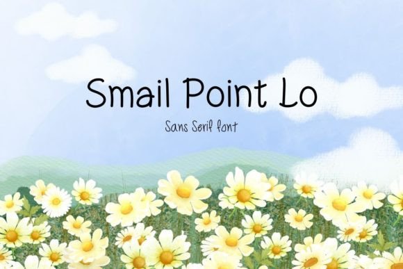 Smail Point Lo: A Font for Creative Crafters