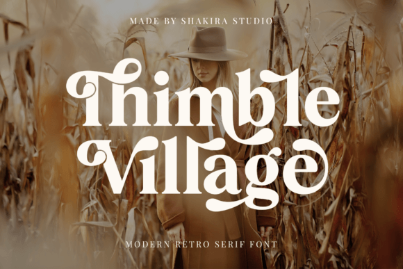 Thimble Village: A Serif Font That Elevates Your Brand