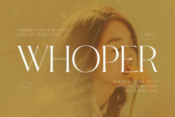 Whoper: A Serif Font That Elevates Digital Branding